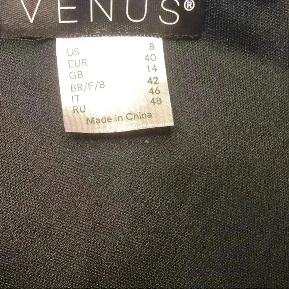 Venus black and white Tweed Mini dress size 8 - Picture 12 of 16